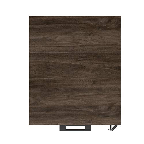 Right2Home Industrial Farmhouse Walnut File Cabinet