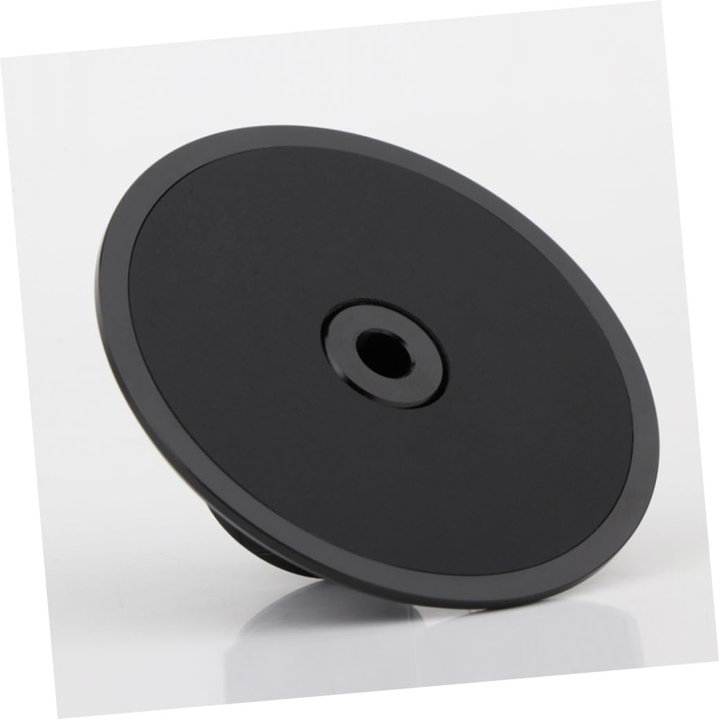 Stabilizzatore Peso per in Lega Alluminio Magnesio Clamp Dischi Nero per Migliorare Qualità Suono e Stabilità