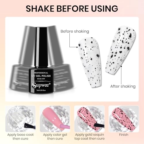 Esmalte Gel Top Coat Brillante 4 Colores 7ml miniatura 2