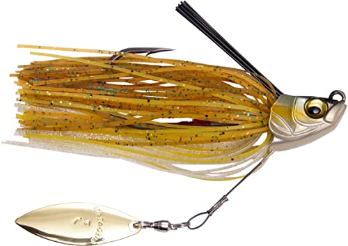 Megabass Rubber Jig Uoze Swimmer 5/8 Golden Shiner...