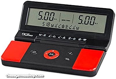 Miniatura 8 de JigChess Juego de Ajedrez - Tablero de Ajedrez, Piezas de Ajedrez, Temporizador de Ajedrez DGT 960 - Todo en Caja