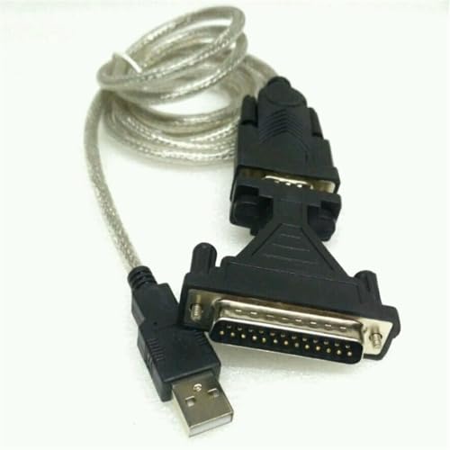 For Built-in PL2303 chip USB2.0 DB9 DB25 serial cable USB2 USB 2.0 to 9P 25Pin RS232 cable USB to DB25 DB9 RS-232 serial cable