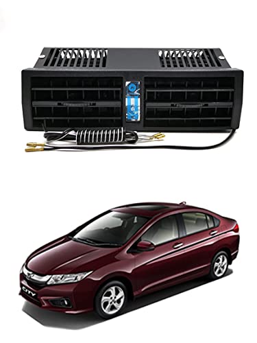 MATIES 12V Jet Air Fan A/C Air Circulating Roof Fan for New Honda City