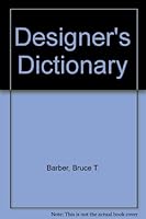 Designer's dictionary B0006W43CS Book Cover