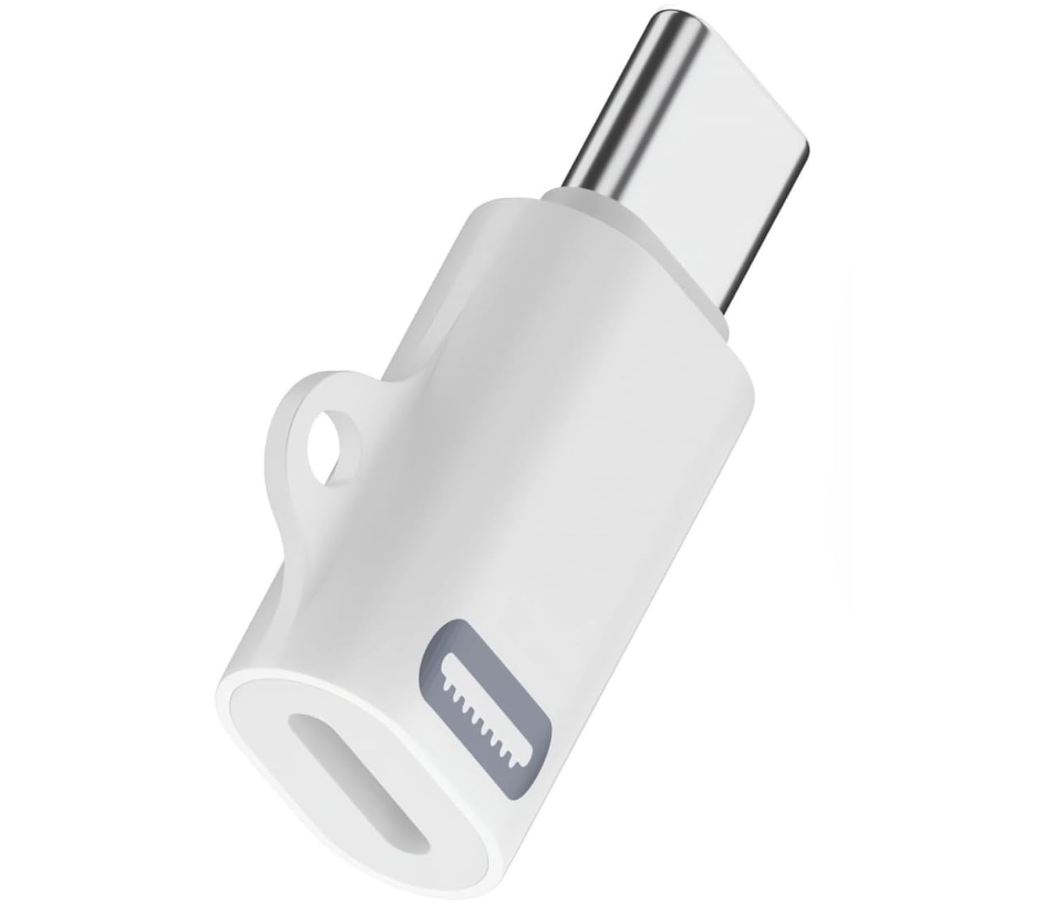 laprite pd adapter fit with iphone 15 charger converter, usb c to lightning connector type-c to 8 pin pd fast charging data sync compatible with iphone 15 15 pro max 15 plus ipad galaxy pixel, white
