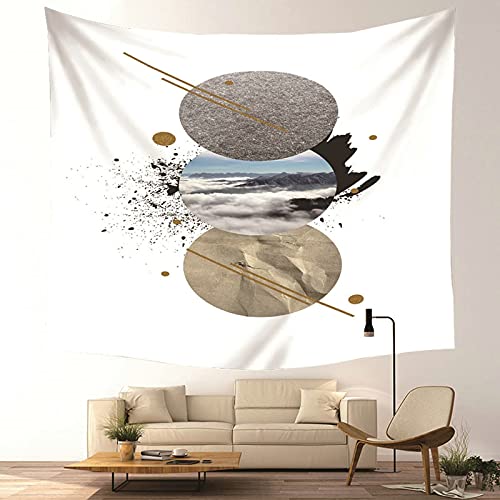 Tapiz de pared con diseño artístico de acabado elegante 4