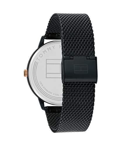 Image of Tommy Hilfiger Quartz Analog Black Dial Watch for Men-NSTH1791845W