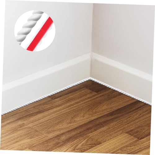 jojofuny 3 Pecas linhas suaves decorativas em pvc decoração de casa moldura quadro borda de acabamen