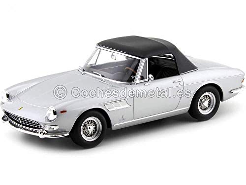 1964 Ferrari 275 GTS 4 Pininfarina Spyder Silver 1:18 KK-Scale 180245