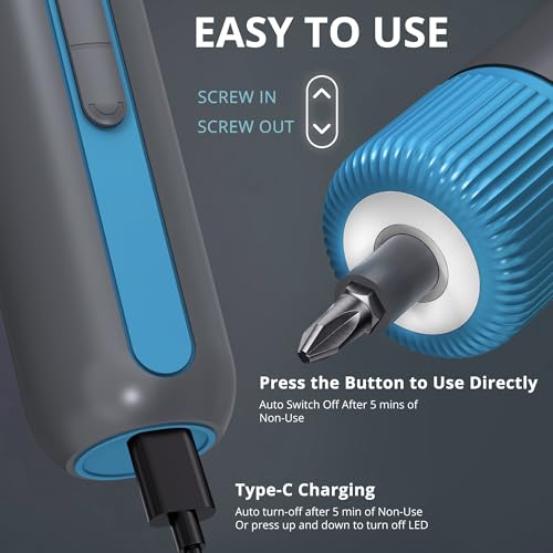 Tilswall 4V Electric Screwdriver Cordless - image 3