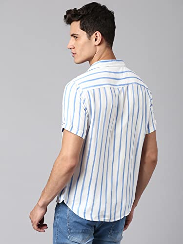 Image of Dennis Lingo White Casual Shirts for Men