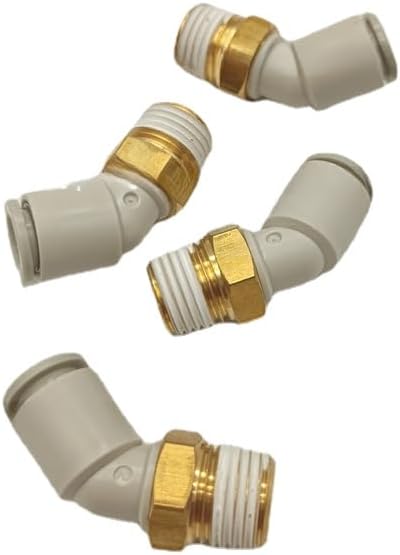 5pcs KQ2K06 Connector trachea 45 degree bend /KQ2K04 M5A1 M5N1 M6A1 M6N1