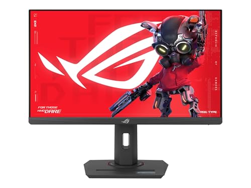 ROG Strix XG259CMS Monitor Gaming da 24,5” pollici Full HD (1920x1080), Fast IPS e 310 Hz, Tempo di Risposta 1 ms, ELMB Sync e G-Sync, USB Type-C, HDR, Nero - Monitor - Immagine 4