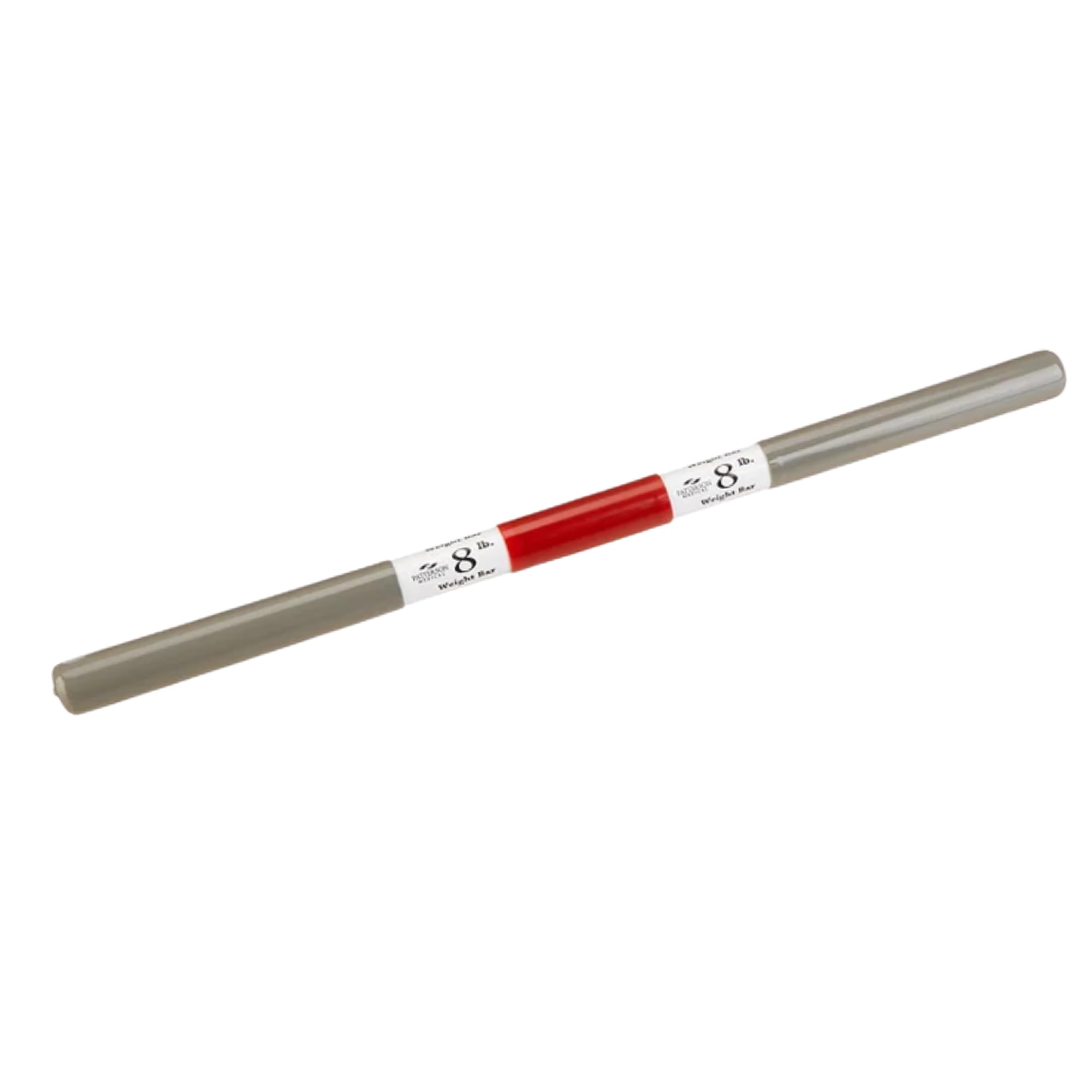 Sammons Preston Rehab Weight Bars, Therapy Rehabilitation and Exercise Equipment for Men, Women, Elderly, Color Coded Medical Recovery Aid for Patient Home and Clinical Use, 8 Pounds, Dark Red