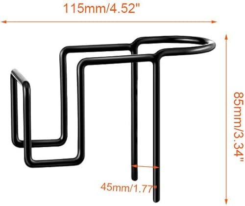 Miniatura 2 de XXHong - Soporte de esponja negro para fregadero de cocina, soporte para varita, organizador para fregadero, organizador sin taladrar, accesorios de