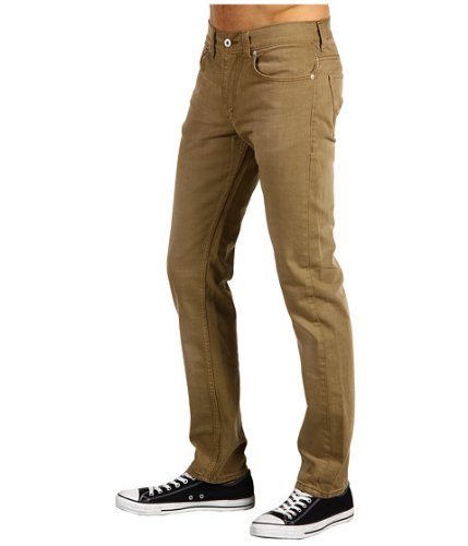 Image of DOCKERS Men's Straight Fit Signature Khaki Pant D2, Tobacco /Sueded, 31 30