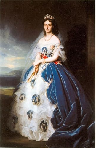 Lienzo de la Gran Duquesa Olga de Xaver Winterhalter, arte que inspira paz en tu hogar