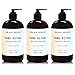 Muse Bath Apothecary Hand Ritual - Aromatic and Nourishing Hand Soap, 16 oz, Infused with Natural Essential Oils - Fleur du Lavender, 3 Pack
