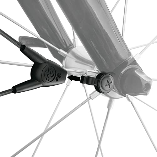 SKS-Germany Blue Mels Reflective Bicycle Fender Set with Reflective Piping, Black,45mm - 700x38-42,11007