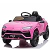 SEGMART Ride On Car 12V Battery Powered Electric Cars for Kids, Licenced Lamborghini Urus Car with Remote Control, 4…