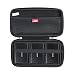 Hermitshell Hard Travel Case for Samsung T7 / T7 Touch Portable SSD 1TB 2TB 500GB USB 3.2 External Solid State Drive (Case for 3 Hard Drives, Black)