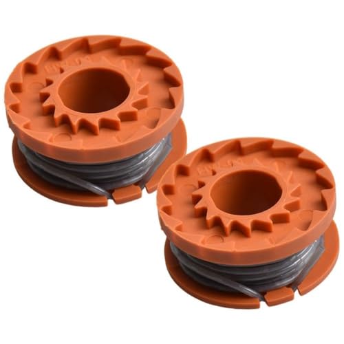 Image of NiuLumea 2 Pack 1.3mm x 4m Trimmer Spool and Line Compatible with GT-300/20-E, Automatic Cord Supply Replacement Head for Grass Strimmer