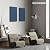 Olanglab Fiberglass Acoustic Wall Panels 4 Pack, 11.8'' x 23.6'' Sound Panels, Fabric Wrapped Sound Proof Panels for Walls (Navy)
