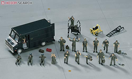 【絶版】HASEGAWAプラモセット Amazon | ハセガワ 1/72 アメリカ空軍 パイロット & グランドクルー