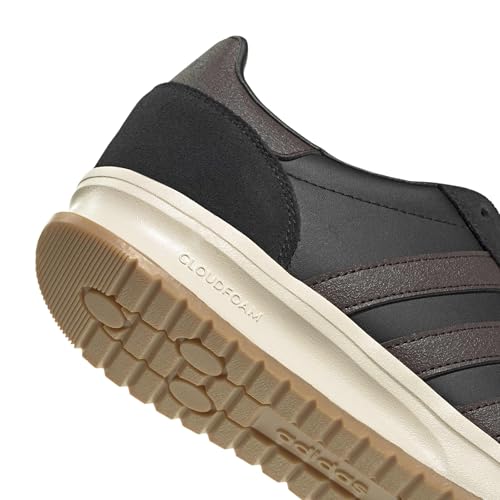 adidas Herren Run 70S 2.0 Shoes, core Black/Dark Brown/Wonder White, 47 1/3 EU – Ansicht 4