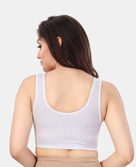 Image of Fabme Women's Seamless Skin Non Padded Full Coverage Bra