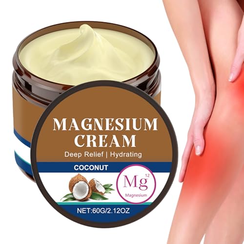 Crema De Mantequilla De Magnesio Para Dormir, Crema De Noche De Loción De Sueño, Loción Corporal A La Hora De Acostarse De 60 G, Articulación Hidratante Y Relajación Muscular Cuidado De La Piel, Fórmu