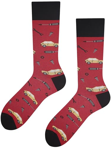 TODO Lustige Kfz-Mechatroniker Socken Damen und Herren Socken für Auto Mechaniker Geschenk 43-46