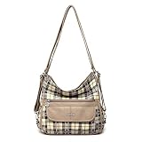 Angel Kiss Purses and Handbags for Women Washed Vegan Leather Crossbody Hobo Satchel Shoulder Mutipo