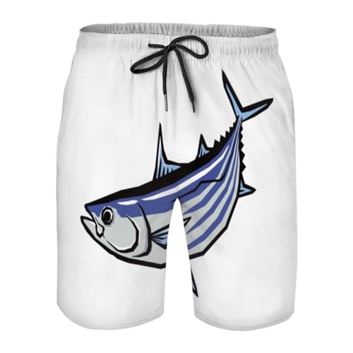 [ILIUEND] 水着 和風 カツオメンズ サーフパンツ 海水パンツ ボードショーツ スイムウェア 水陸両用 速乾 ビーチパンツ 男性用 プール 大きいサイズ 速乾 ショートパンツ 部屋着 夏