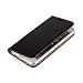 Produktbild Wormcase ® Handytasche kompatibel mit iPhone 5-5S-SE  LEDERHÜLLE - KARTENFACH  MAGNETVERSCHLUSS  Schwarz - Case Echt-Leder-Tasche-Hülle-Case Etui Flip Schutz-huelle Echtes-leder