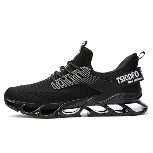 Image of TSIODFO Men Running Shoes Athletic Walking Sneakers
