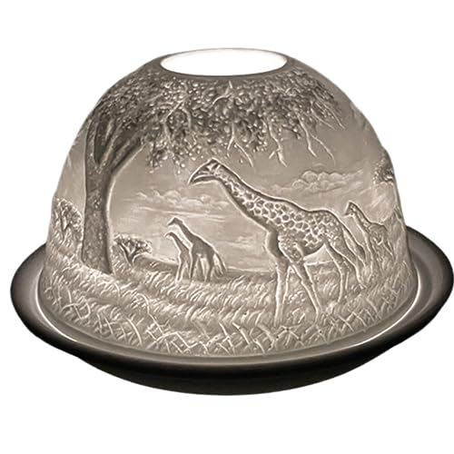 Cello Portavelas de porcelana, diseño de jirafa, un portavelas qu...