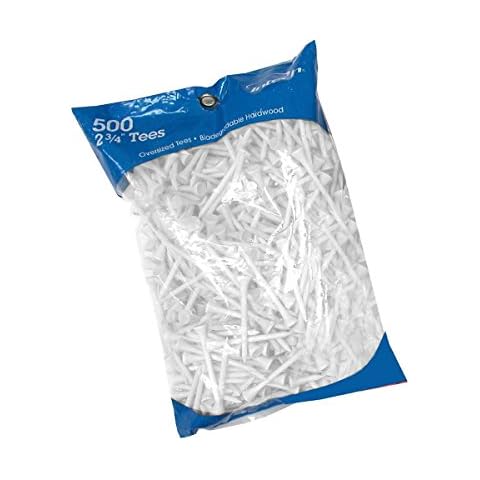 Intech 2 3/4-Inch Bulk Golf Tees 500-Pack (White) Cover