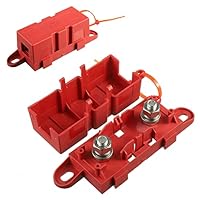 HUAREW MEGA Kfz-Sicherungshalter für ANM Bolt-On-Sicherung (Packung mit 2 Stück)