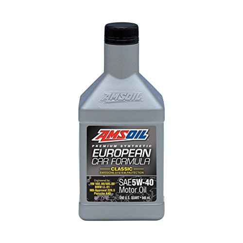 (���K�A���i)AMSOIL 100% SYNTHETIC EUROPEAN MOTOR OIL ���B�ԗp�ɊJ�����ꂽ�X�y�V�����I�C���V���[�Y 5W-40 FS