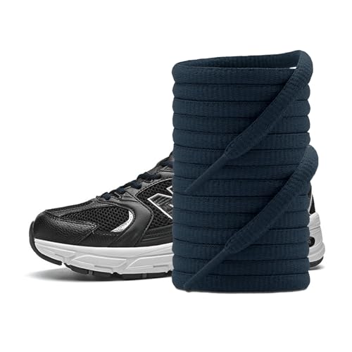 UamGlsob �ȉ~�`�C�Ђ� �j���[�o�����X�X�j�[�J�[�p 1/4�C���` (6mm) �C�R �R �����p �҂ݏグ �E�H�[�L���O�����j���O�V���[�Y�p, �l�C�r�[, 63''/160cm