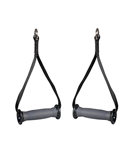 Perform Better Contour Rubber Cable Handle (2 Pack)
