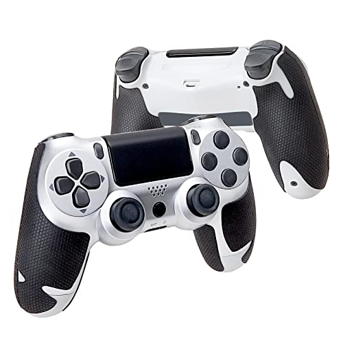 Hotline Games 2.0 Plus Anti-Skid Controller Grip For Ps4 Controller Textured Soft Skin Kit For Playstation 4 Dualshock,Pre-Cut,Easy To Apply,Sweat-Absorbent (Grip Skins For Handle Grips) #TOP6