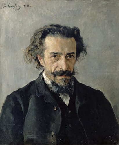 Portrait de Pavel Blaramberg Serov peinture sur toile déco chambre 60x90