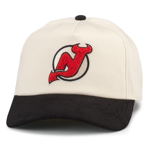 Image of AMERICAN NEEDLE National Hockey League Officially Licensed NHL Burnett Adjustable Snapback Baseball Hat