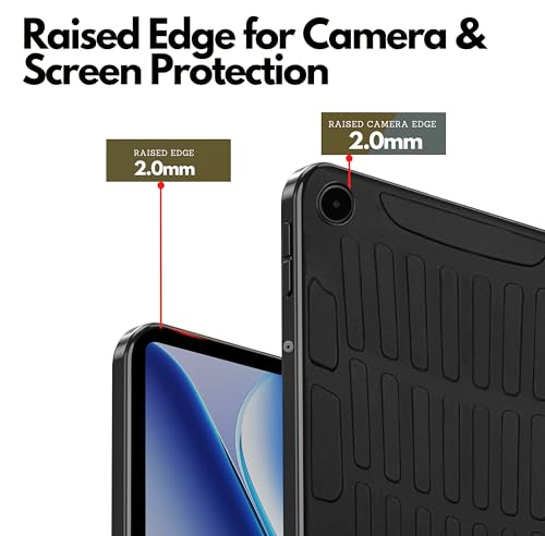 Image of TGK Rugged Back Cover for OnePlus Pad Go 2 12.1 inch Tablet Case Black