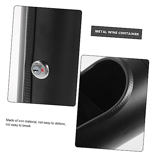 Coffret à vin extincteur et mini bar whisky original pour rangement de bouteilles