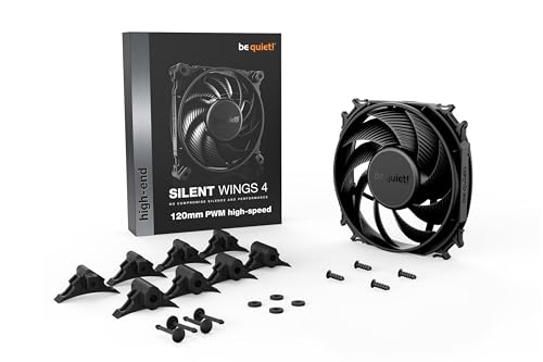Image of be quiet! Silent Wings 4 120mm PWM High Speed 2500 RPM Premium Low Noise Cooling Fan | 4-Pin | BL094