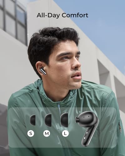 wegear Hybrid Active Noise Cancelling Wireless Earbuds, 6 Mics AI Clear Calls - image 8
