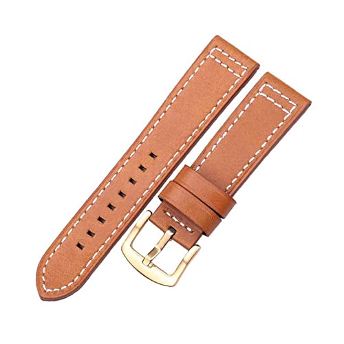 [SADHUWRQC] rvXgbv {vrvohAuXbg ubN u[ O[ uE vrvXgbv fB[X Y 18 20mm 22mm 24mm Xgoh rvoh p(Brown Gold Buckl